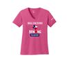 Texas Fall Port & Co™ Women's Core Cotton V-Neck Tee