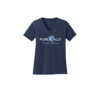 Michigan Port & Co™ Women's Core Cotton V-Neck Tee