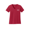 Utah Port & Co™ Women's Core Cotton V-Neck Tee