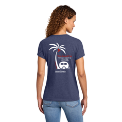 The Grand Fair Port & Co™ Women's Core Cotton V-Neck Tee