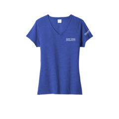 New York Port & Co™ Women's Fan Favorite™ Blend V-Neck Tee