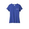 Wisconsin Port & Co™ Women's Fan Favorite™ Blend V-Neck Tee