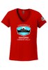 Oregon - Gildan Softstyle® Ladies Fit V-Neck T-Shirt